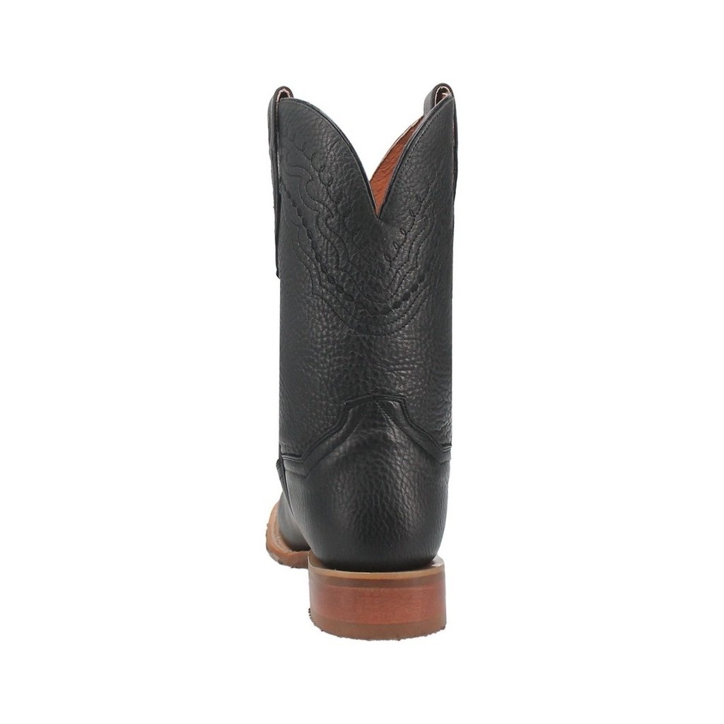 Dan Post Western Boots Mens 11" Milo Square Toe Black DP4193 Image 4