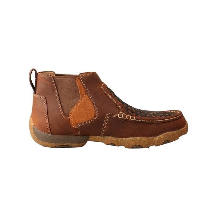 Twisted X Casual Boots Mens Leather Rubber Sole Leather Brown MDMG005 Image 2