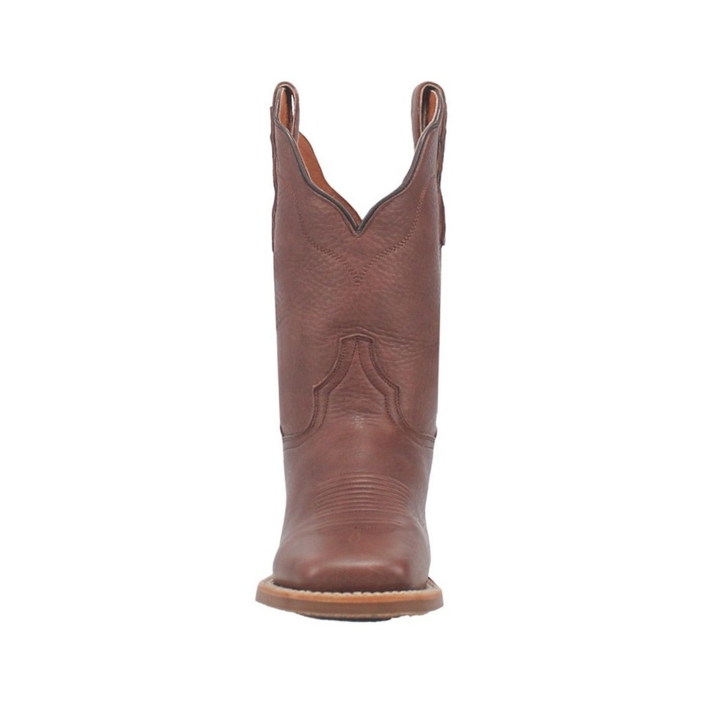 Dan Post Western Boots Mens 11" Milo Square Toe Brown DP4196 Image 2