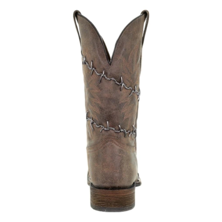 Corral Western Boots Mens Leather Barbed Wire 11.5" Brown A3532 Image 4