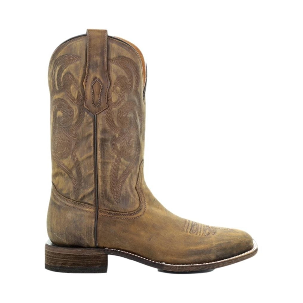 Corral Western Boots Mens Square Toe Block Heel Golden A3302 Image 2