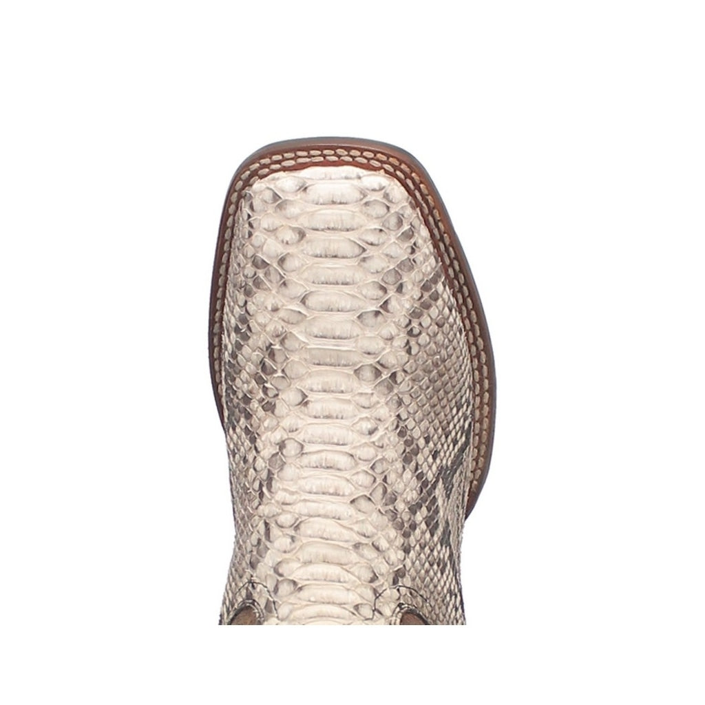 Dan Post Western Boots Mens Python 11" Pull On Natural DP4917 Image 4