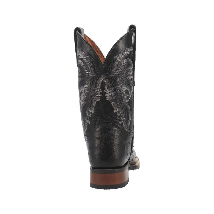 Dan Post Western Boots Mens 11" Alamosa Ostrich Black DP4873 Image 6