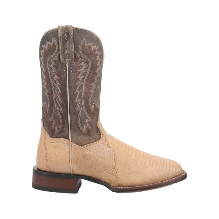 Dan Post Western Boots Mens Teju Liz Barrett 11" Square Sand DP4182 Image 3