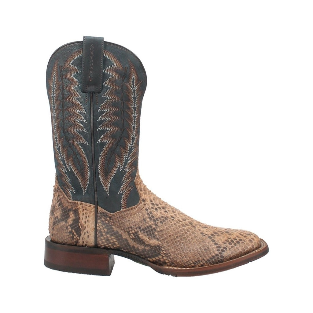 Dan Post Western Boots Mens Python Templeton 11" Square Beige DP4183 Image 3