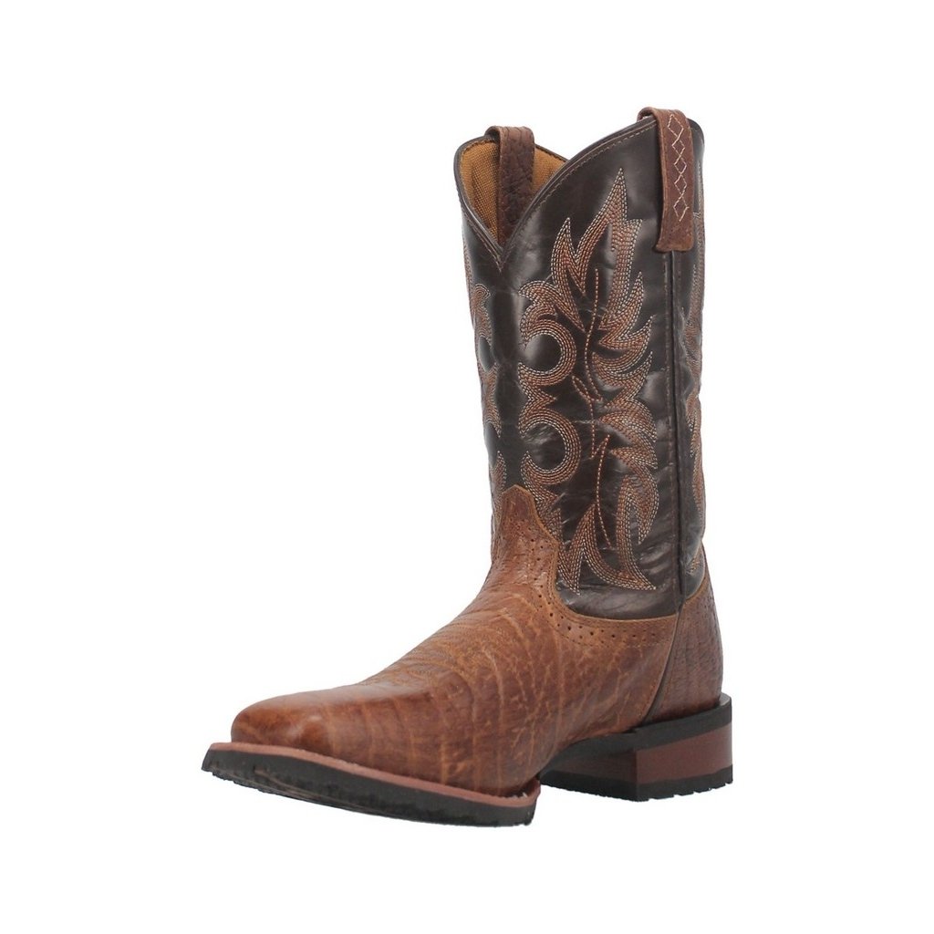 Laredo Western Boots Mens Broken Bow Pull On Square Toe Rust 7986 Image 1