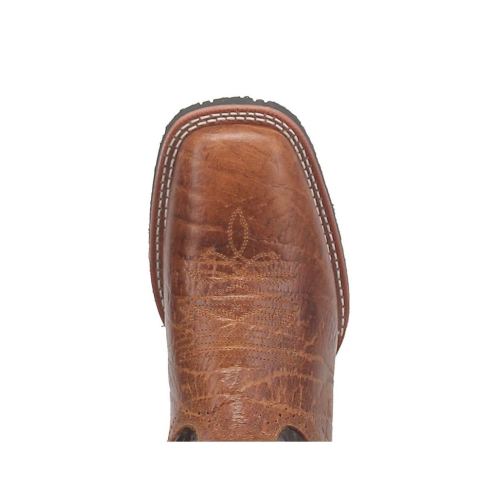 Laredo Western Boots Mens Broken Bow Pull On Square Toe Rust 7986 Image 4