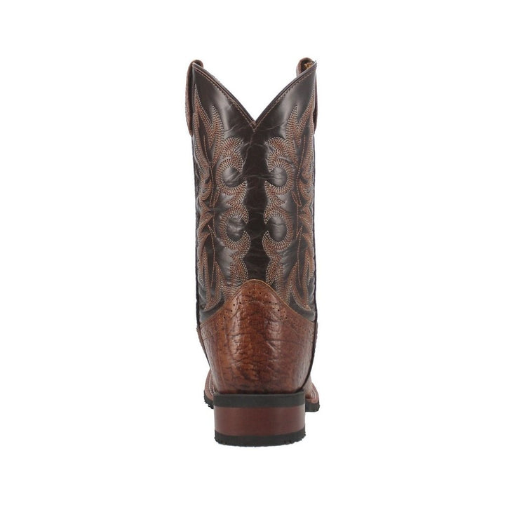 Laredo Western Boots Mens Broken Bow Pull On Square Toe Rust 7986 Image 4