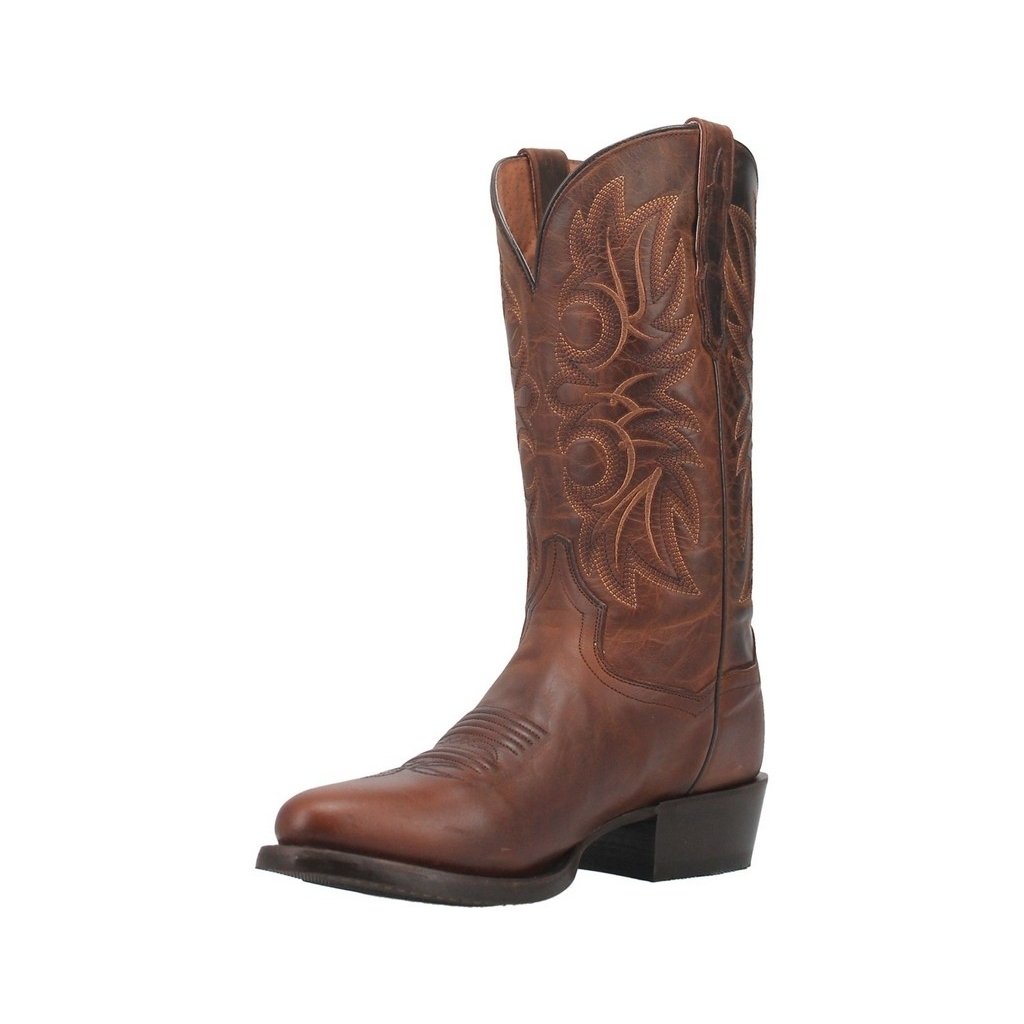 Dan Post Western Boots Mens 13" Pull On Cottonwood Rust DP3388 Image 1