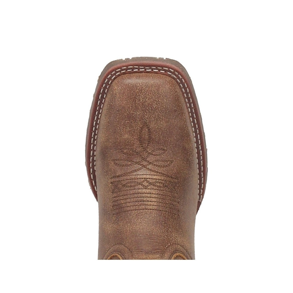 Laredo Western Boots Mens 11" Martin Square Toe Pull On Tan 7952 Image 4