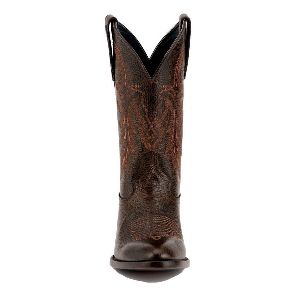 Ferrini Western Boots Mens Remington 13" Round Toe Chocolate 12111-09 Image 2