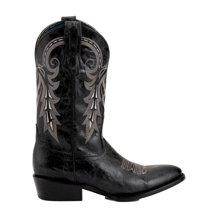 Ferrini Western Boots Mens Remington 13" Round Toe Black 12111-04 Image 3