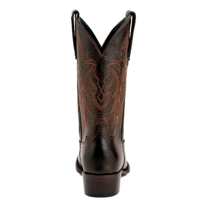 Ferrini Western Boots Mens Remington 13" Round Toe Chocolate 12111-09 Image 4