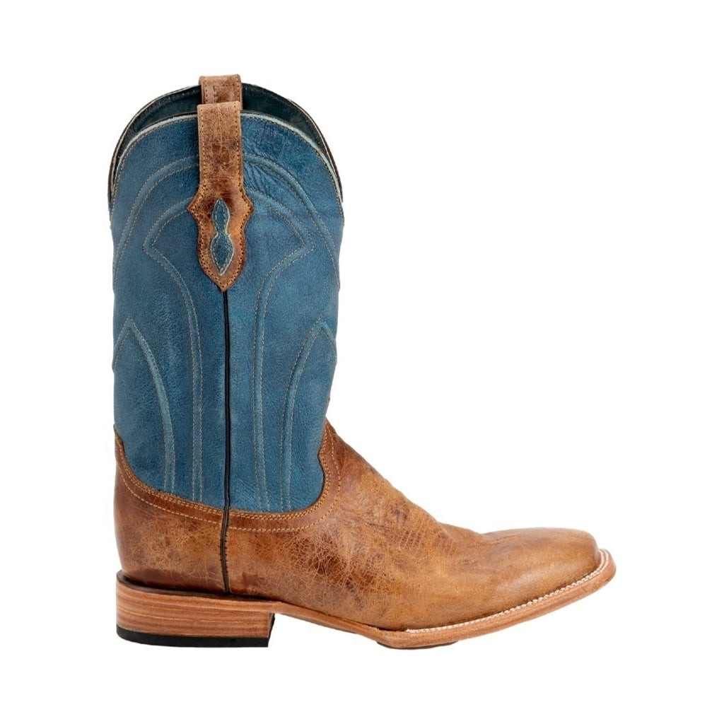 Ferrini Western Boots Mens Maddox 12" Square Antique Saddle 12193-15 Image 3