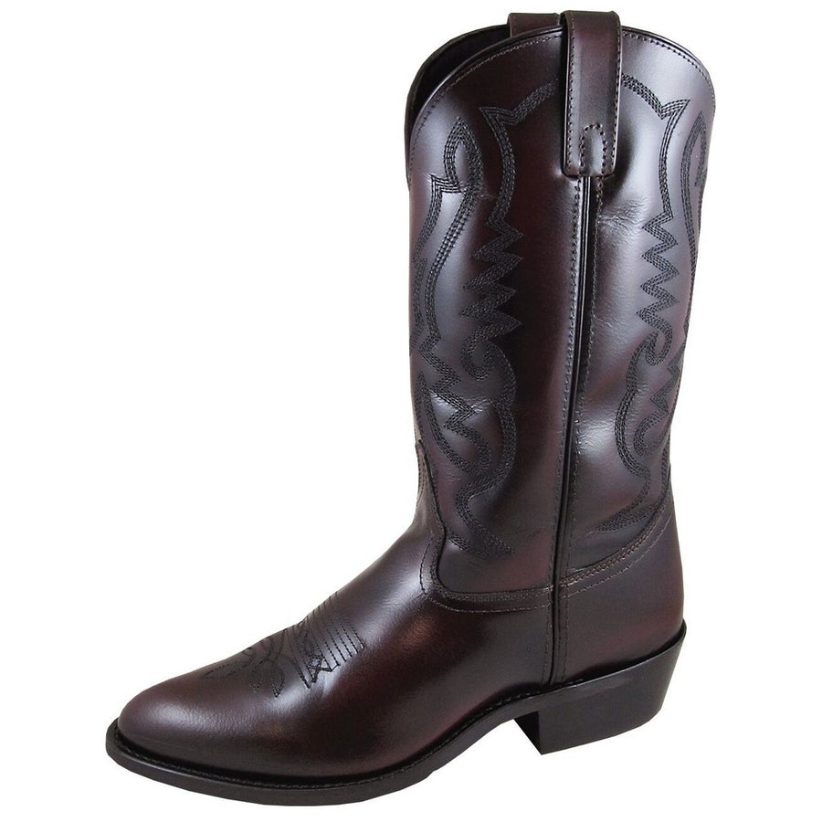 Smoky Mountain Western Boots Mens Denver Leather Black Cherry 4036 Image 1