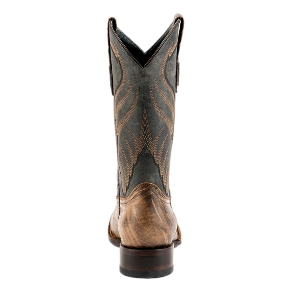 Ferrini Western Boots Mens Hunter Square Toe Leather Oak 11093-28 Image 4