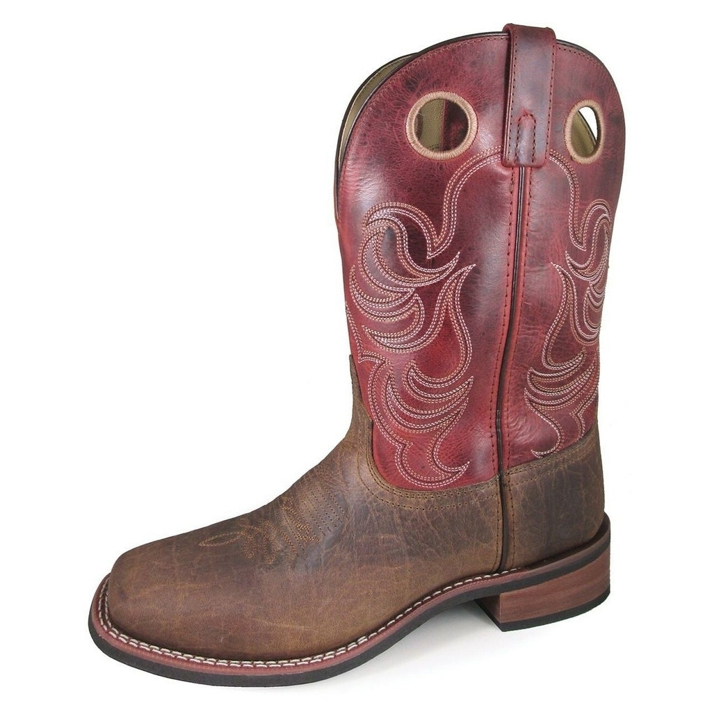 Smoky Mountain Western Boots Mens Timber Brown Burnt Apple 4914 Image 1