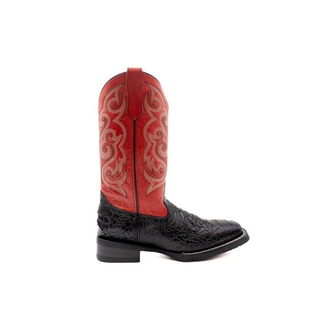 Ferrini Western Boots Mens Kai Sea Turtle Print Black 42593-04 Image 3