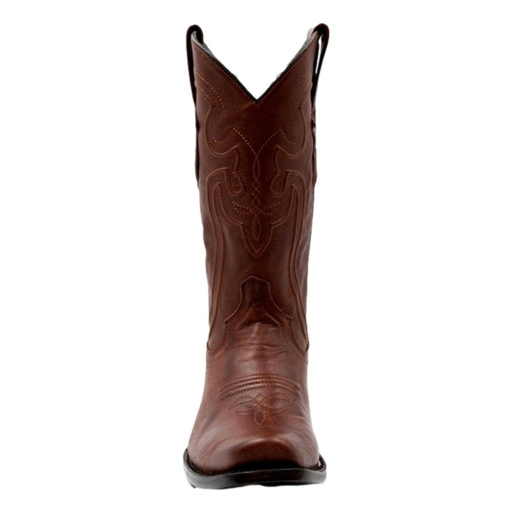 Ferrini Western Boots Mens Wyatt 13" Square Toe Brandy 14671-55 Image 2