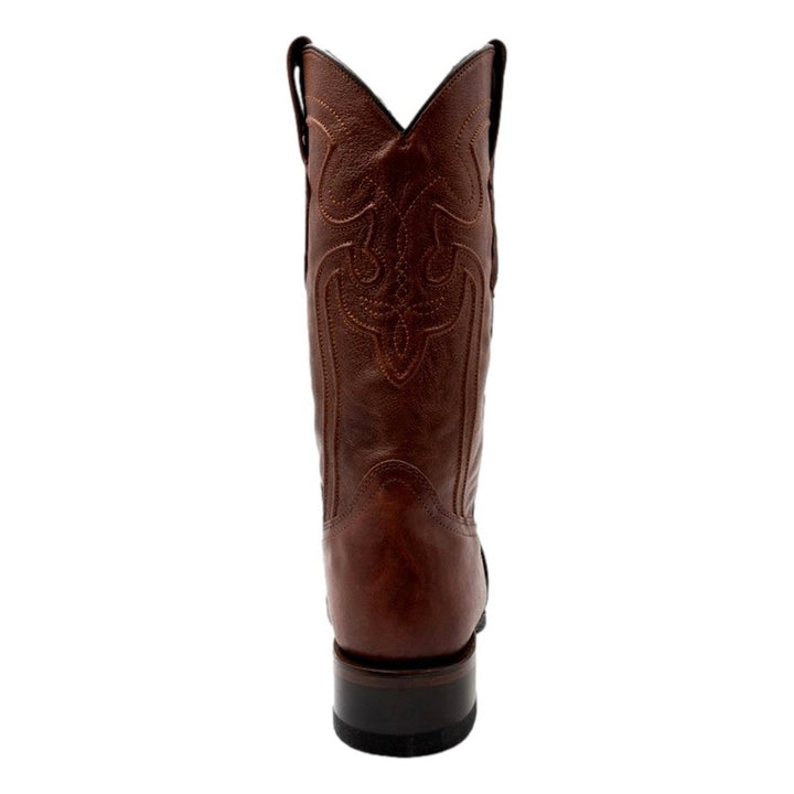 Ferrini Western Boots Mens Wyatt 13" Square Toe Brandy 14671-55 Image 4