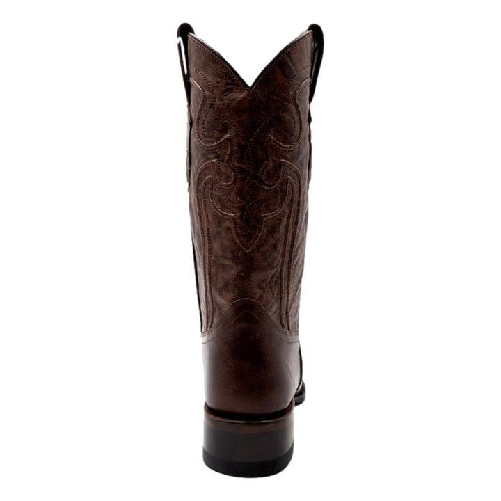 Ferrini Western Boots Mens Wyatt 13" Square Toe Chocolate 14671-09 Image 4