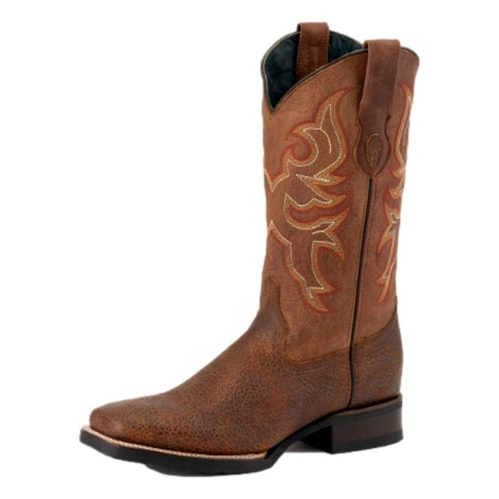 Ferrini Western Boots Mens Toro 12" Square Toe Brandy 12993-55 Image 1