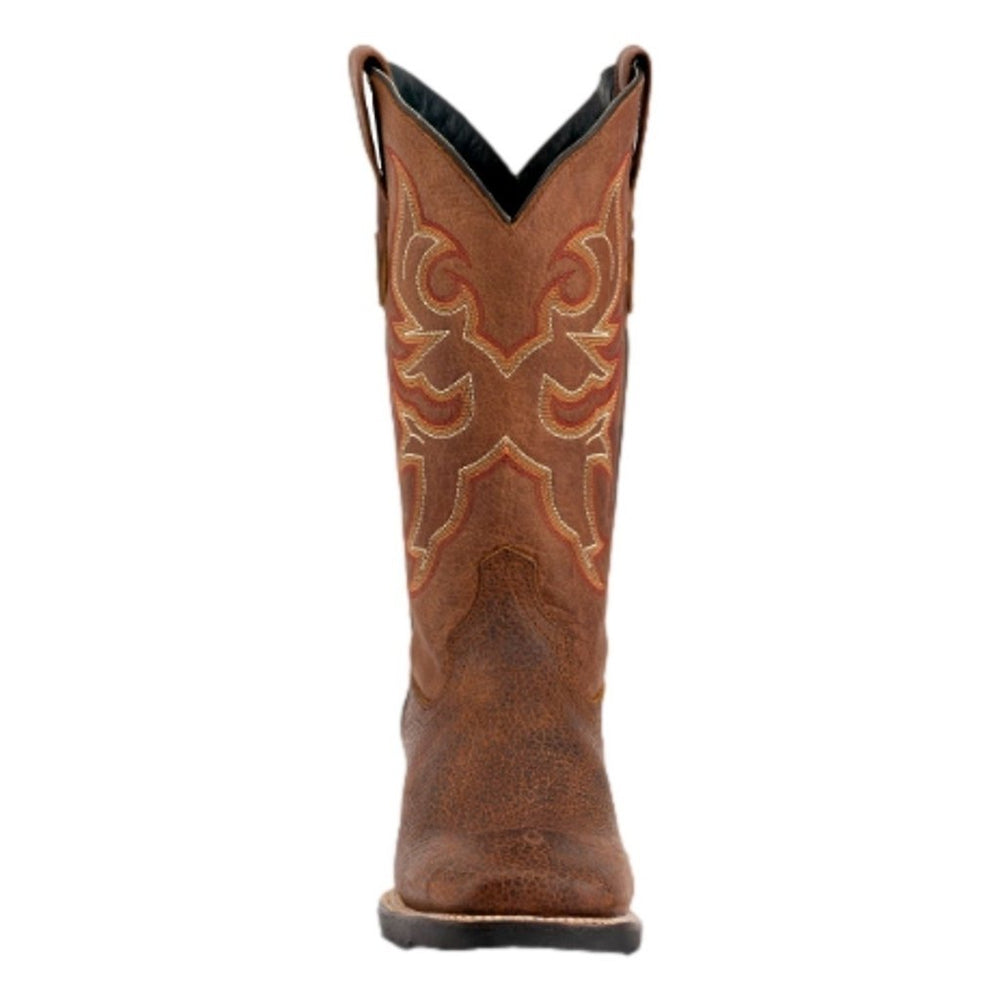 Ferrini Western Boots Mens Toro 12" Square Toe Brandy 12993-55 Image 2