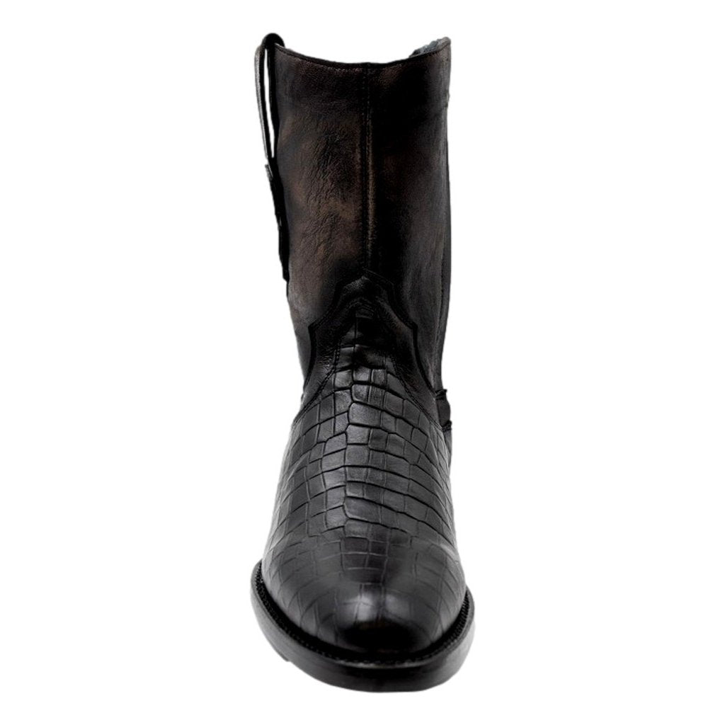 Ferrini Western Boots Mens Winston 10" Round Toe Black 24713-04 Image 2