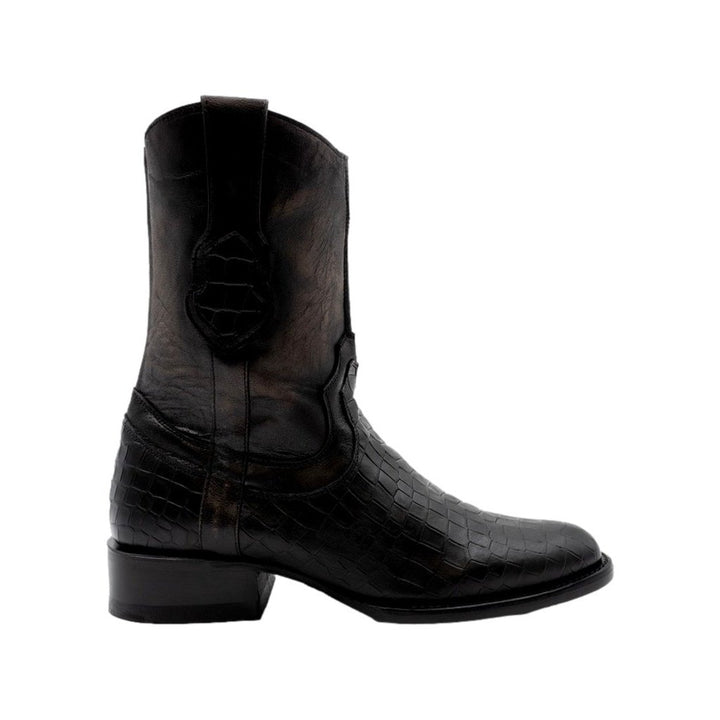 Ferrini Western Boots Mens Winston 10" Round Toe Black 24713-04 Image 3