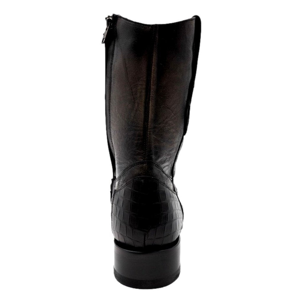 Ferrini Western Boots Mens Winston 10" Round Toe Black 24713-04 Image 4