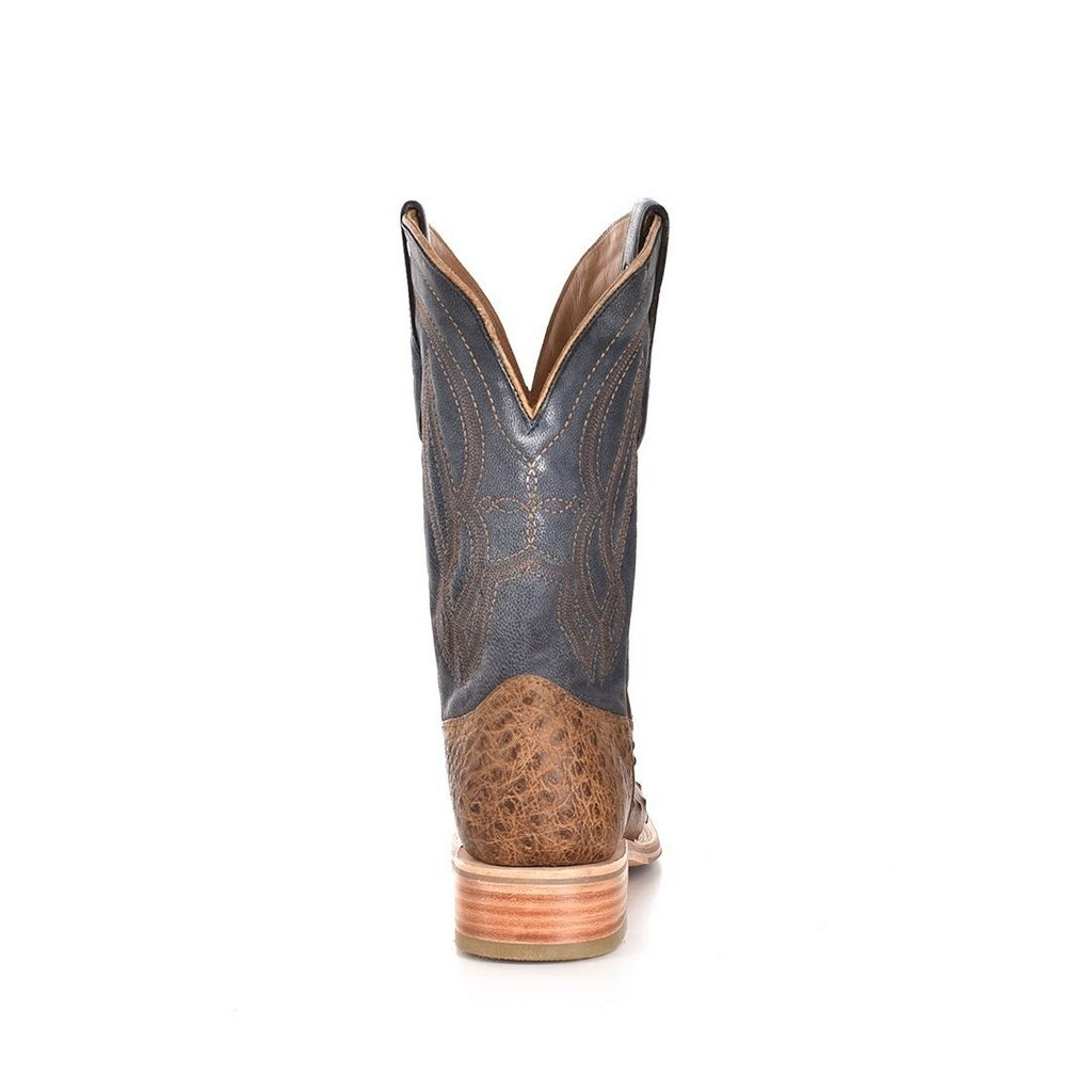 Corral Western Boots Mens 11 1/2" Ostrich Embroidery Orix A4052 Image 4