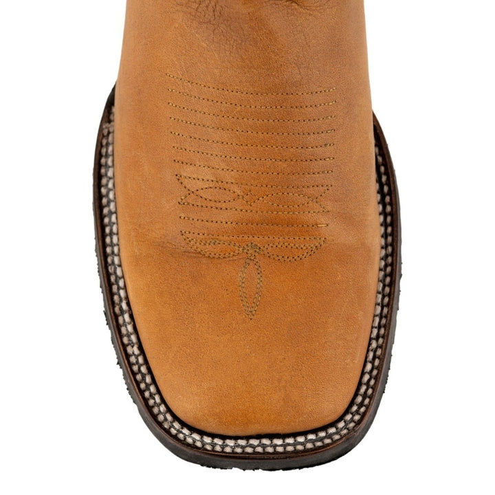 Ferrini Western Boots Mens Kingston Square Toe 11" Shaft Tan 13193-16 Image 4