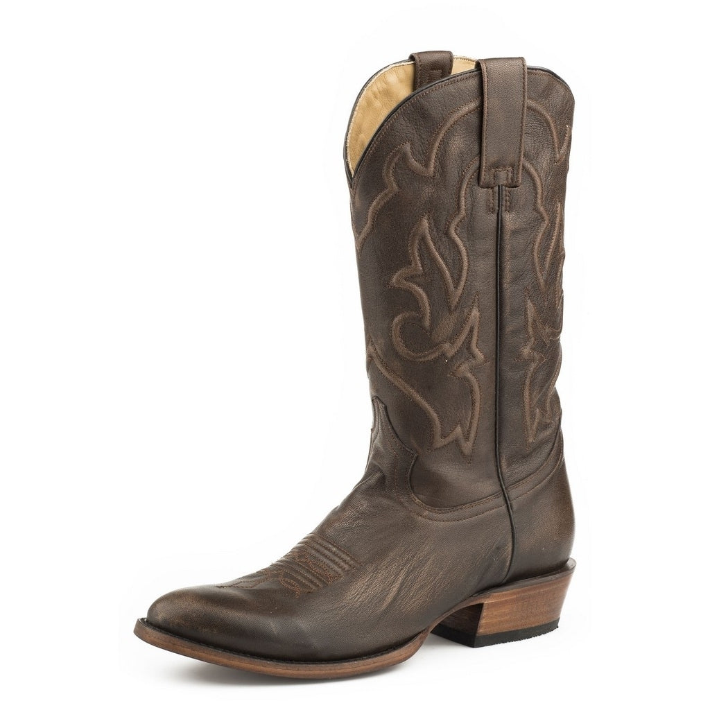 Stetson Western Boots Mens Carlisle Brown 12-020-7311-1671 BR Image 1