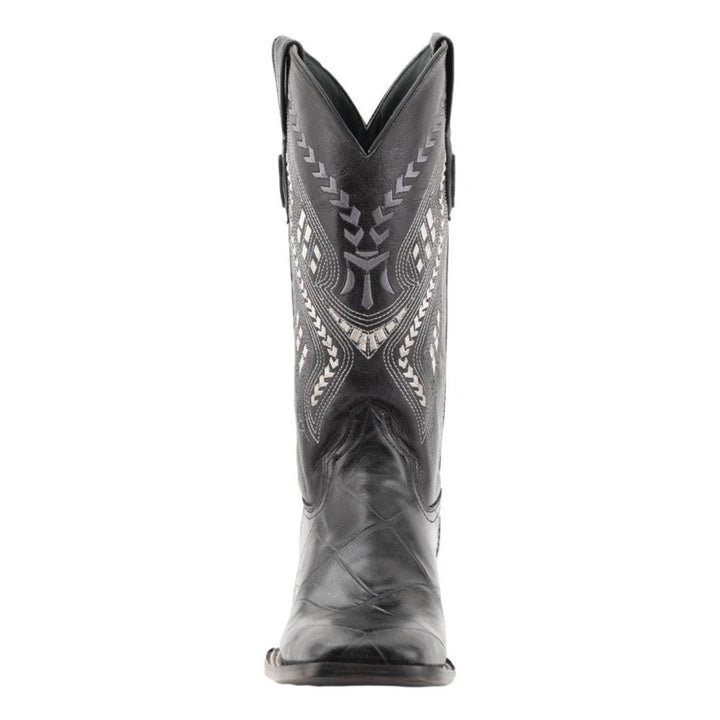 Ferrini Western Boots Mens Jesse Alligator Print Black 43593-04 Image 3