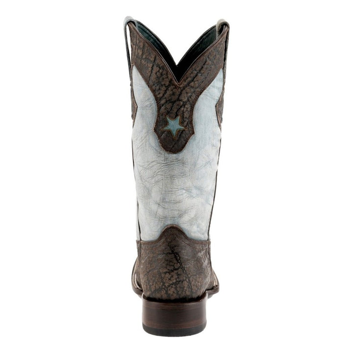 Ferrini Western Boots Mens Acero Elephant Print Black 12093-04 Image 4