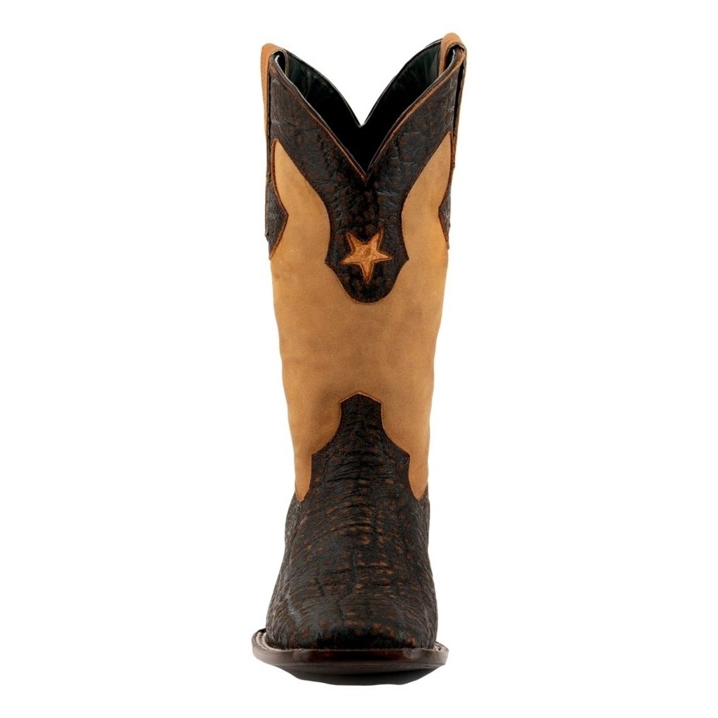 Ferrini Western Boots Mens Acero Elephant Print Square Toe 12093-24 Image 3