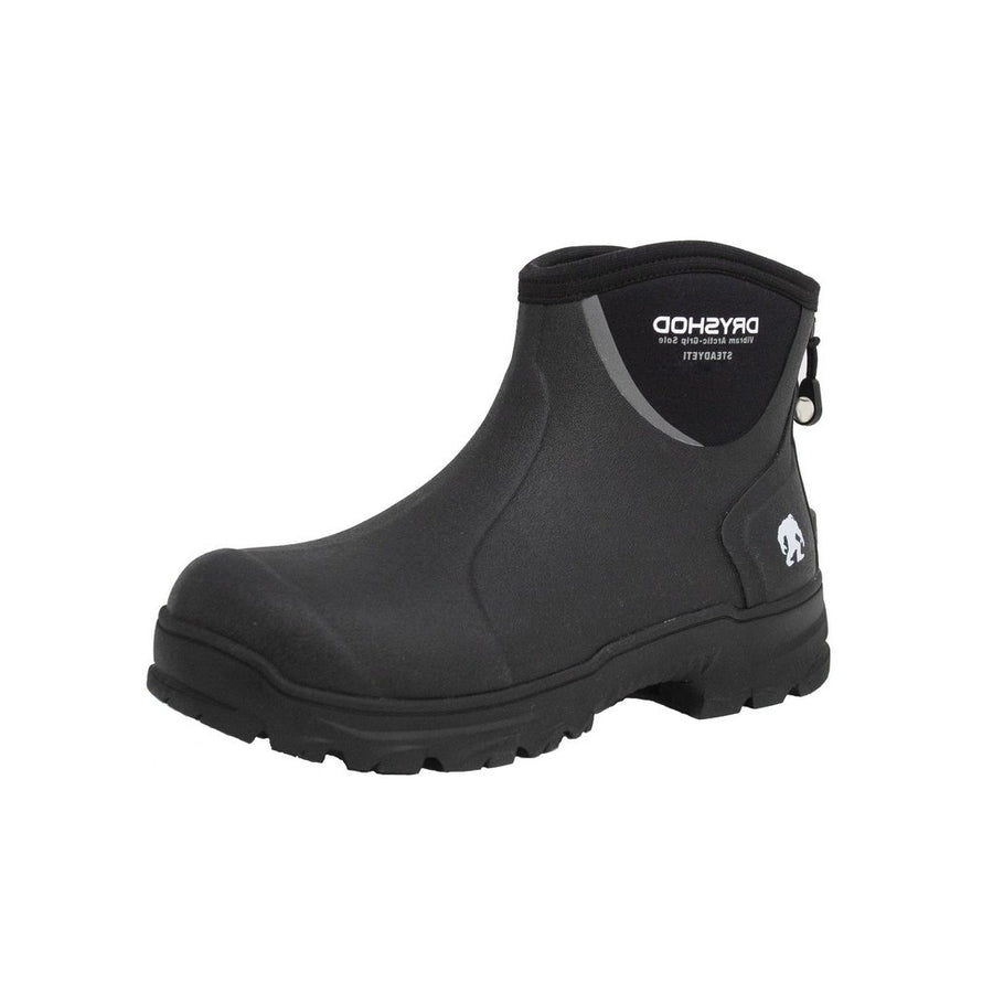 DryShod Outdoor Boots Mens Steadyeti Fleece Ankle Black SYT-MA Image 1