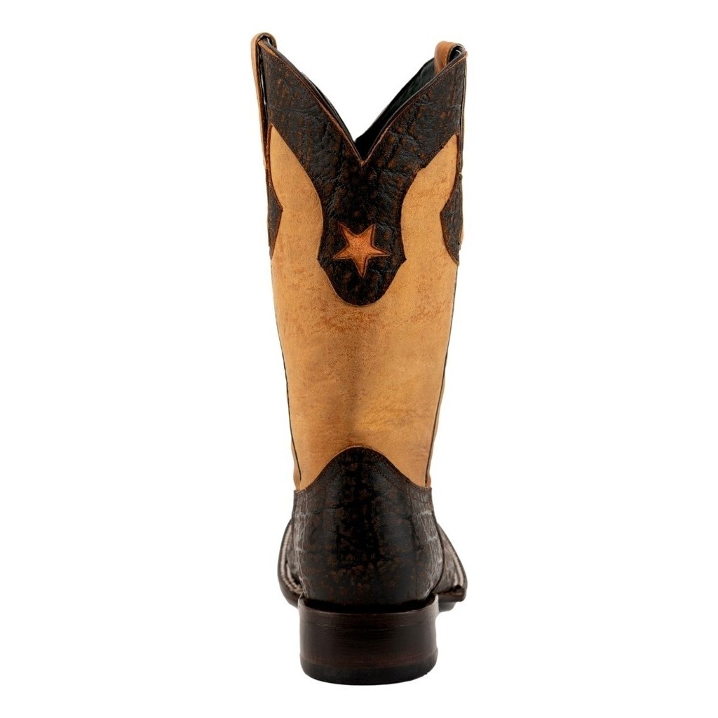 Ferrini Western Boots Mens Acero Elephant Print Square Toe 12093-24 Image 4