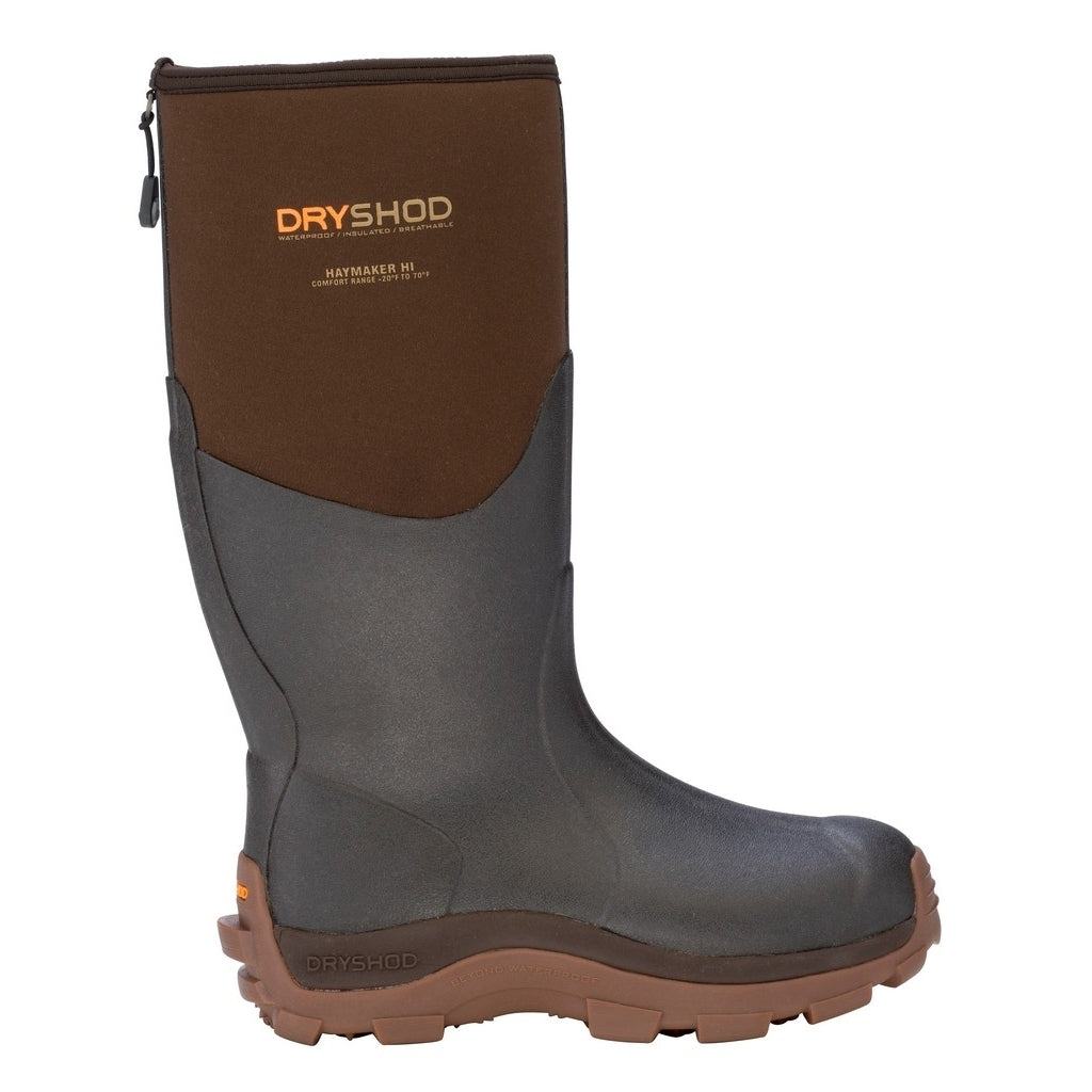 DryShod Outdoor Boots Mens Haymaker Tough Farm Waterproof HAY-MH Image 3