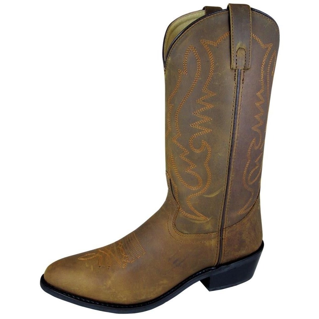 Smoky Mountain Western Boots Mens Denver Leather Brown Oil 4034 Image 1