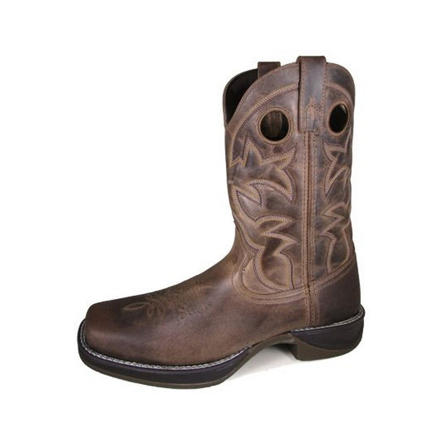 Smoky Mountain Western Boots Mens Benton Leather Square Toe Brown 4932 Image 1