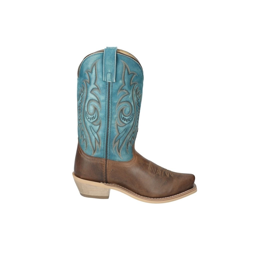 Smoky Mountain Western Boots Mens Sante Fe Square Toe Pull On 4309 Image 3