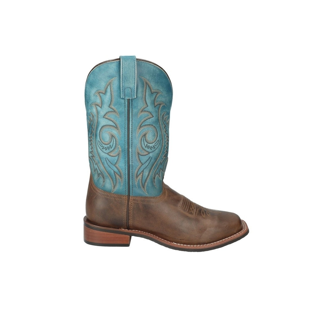 Smoky Mountain Western Boots Mens Knoxville Square Toe Pull On 4310 Image 3