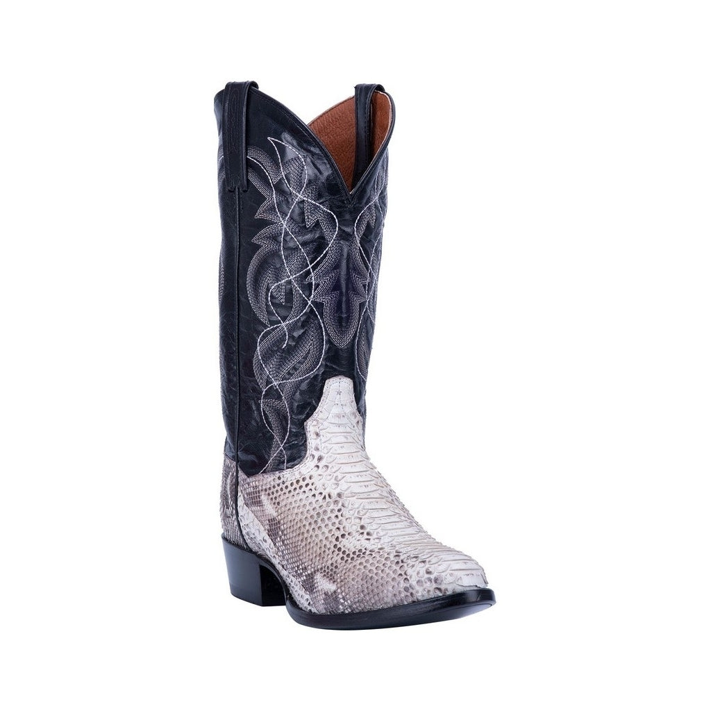 Dan Post Western Boots Mens Sly Python Leather Natural DP3036 Image 1