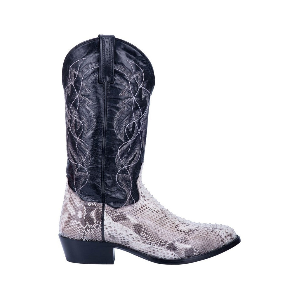 Dan Post Western Boots Mens Sly Python Leather Natural DP3036 Image 2