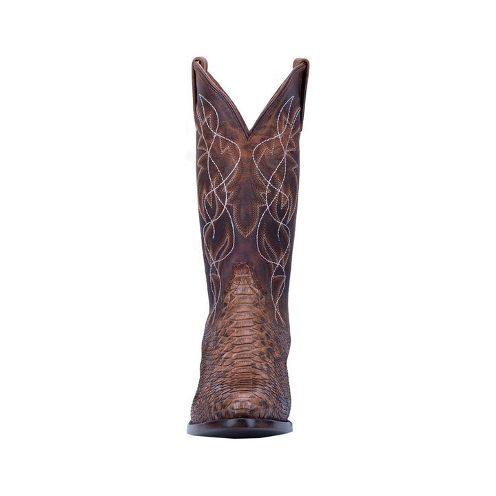 Dan Post Western Boots Mens Manning Python Bay Apache Tan DP3037 Image 3