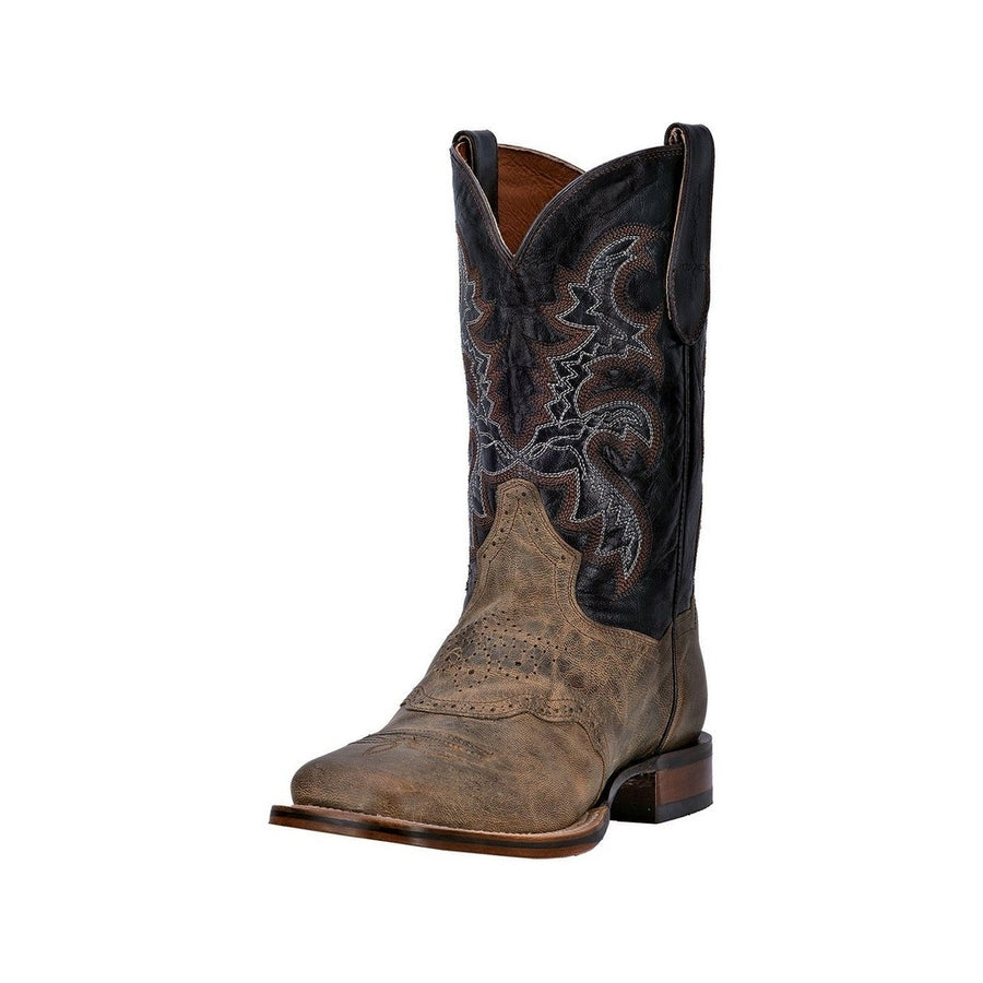 Dan Post Western Boots Mens Franklin Cowboy Mad Cat Sand Brown DP2815 Image 1