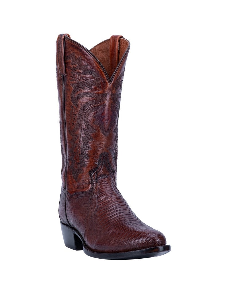 Dan Post Western Boots Mens Winston Lizard 13" Shaft Brown DP3051R Image 1