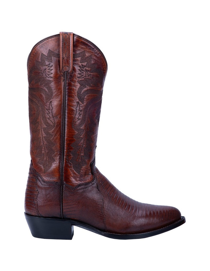 Dan Post Western Boots Mens Winston Lizard 13" Shaft Brown DP3051R Image 2