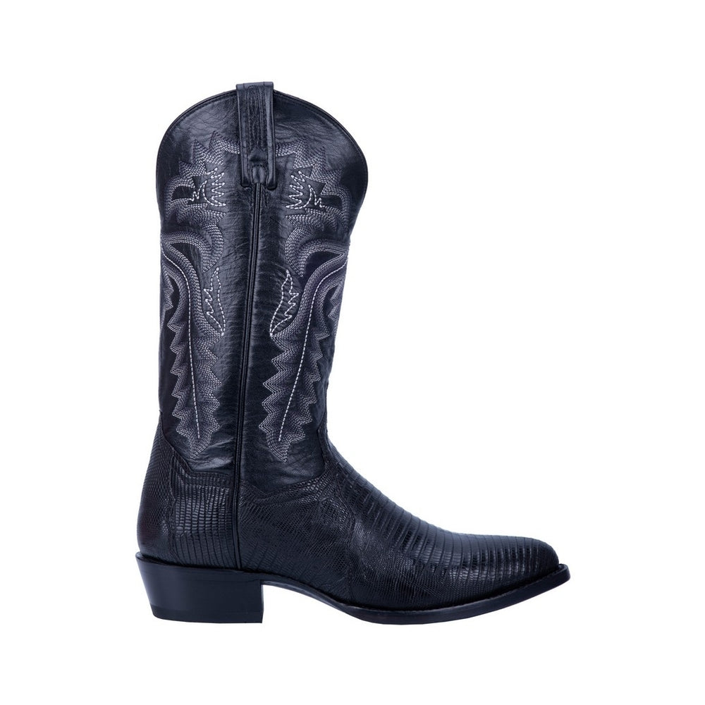 Dan Post Western Boots Mens Winston Lizard 13" Black DP3050R Image 2